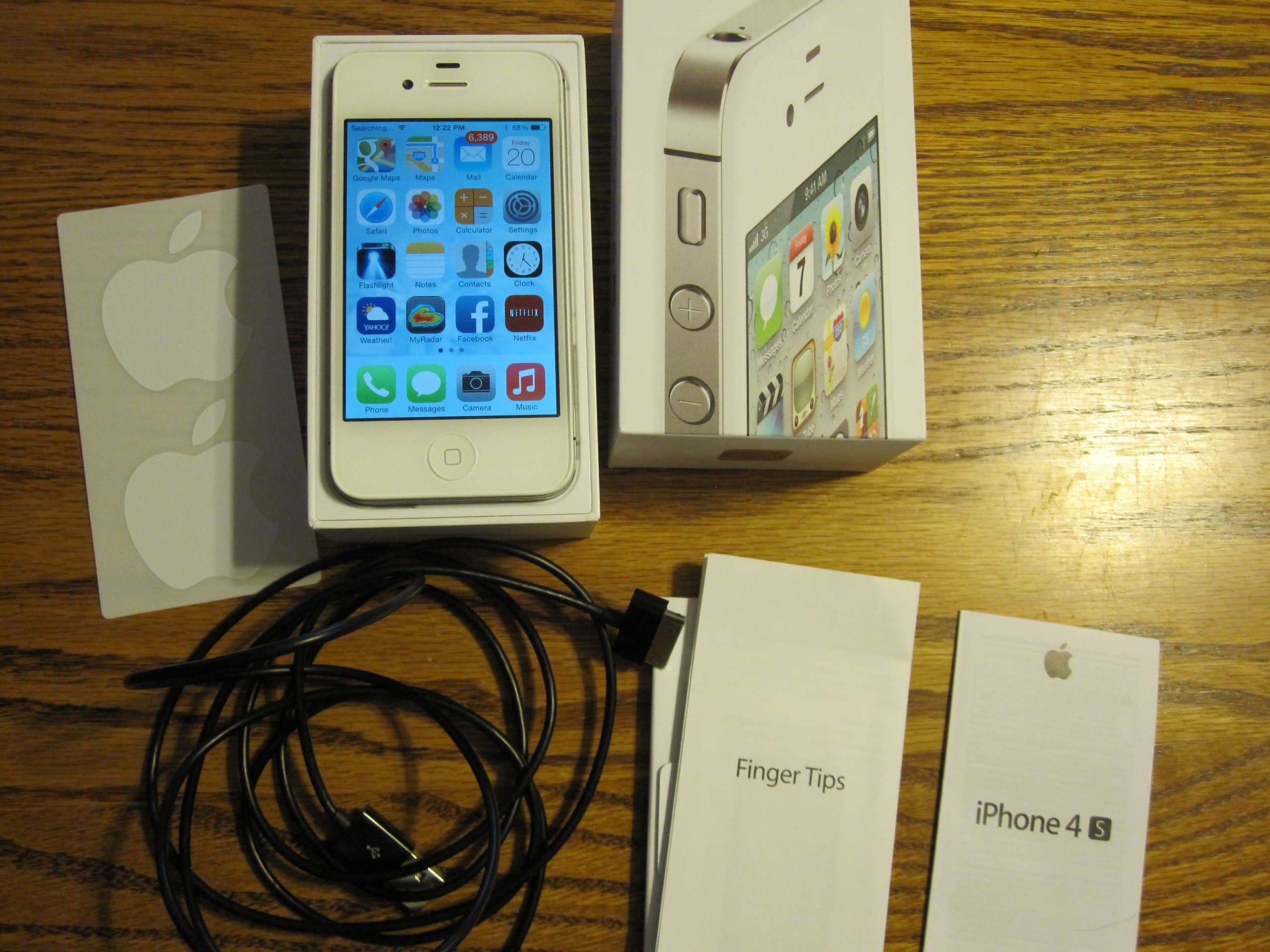 Virgin Mobile - Apple Iphone 4s 16gb Memory No-contract Mobile Phone - White