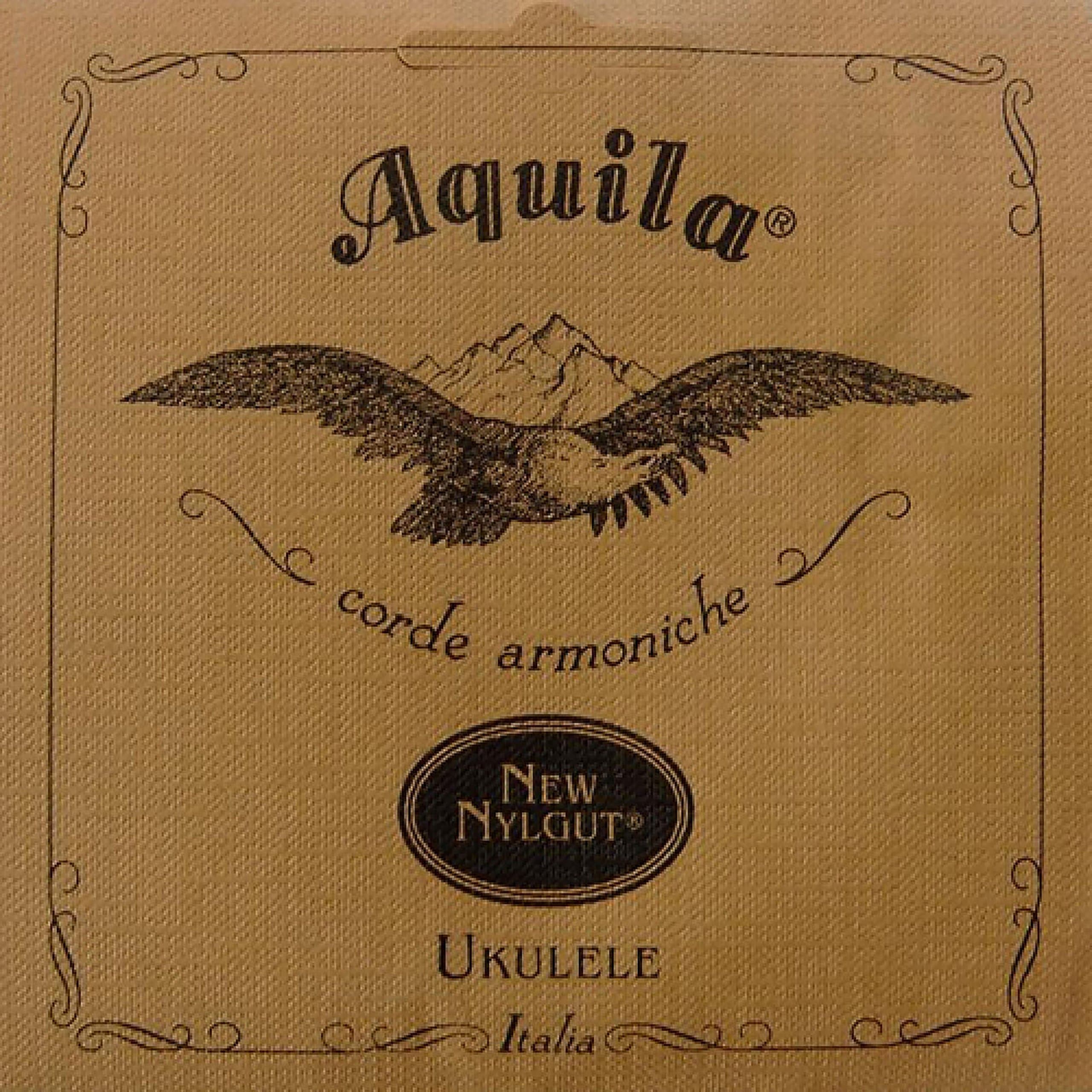 Aquila 19U Tenor Ukulele Nylgut 8-String Set Regular Tuning Key of C