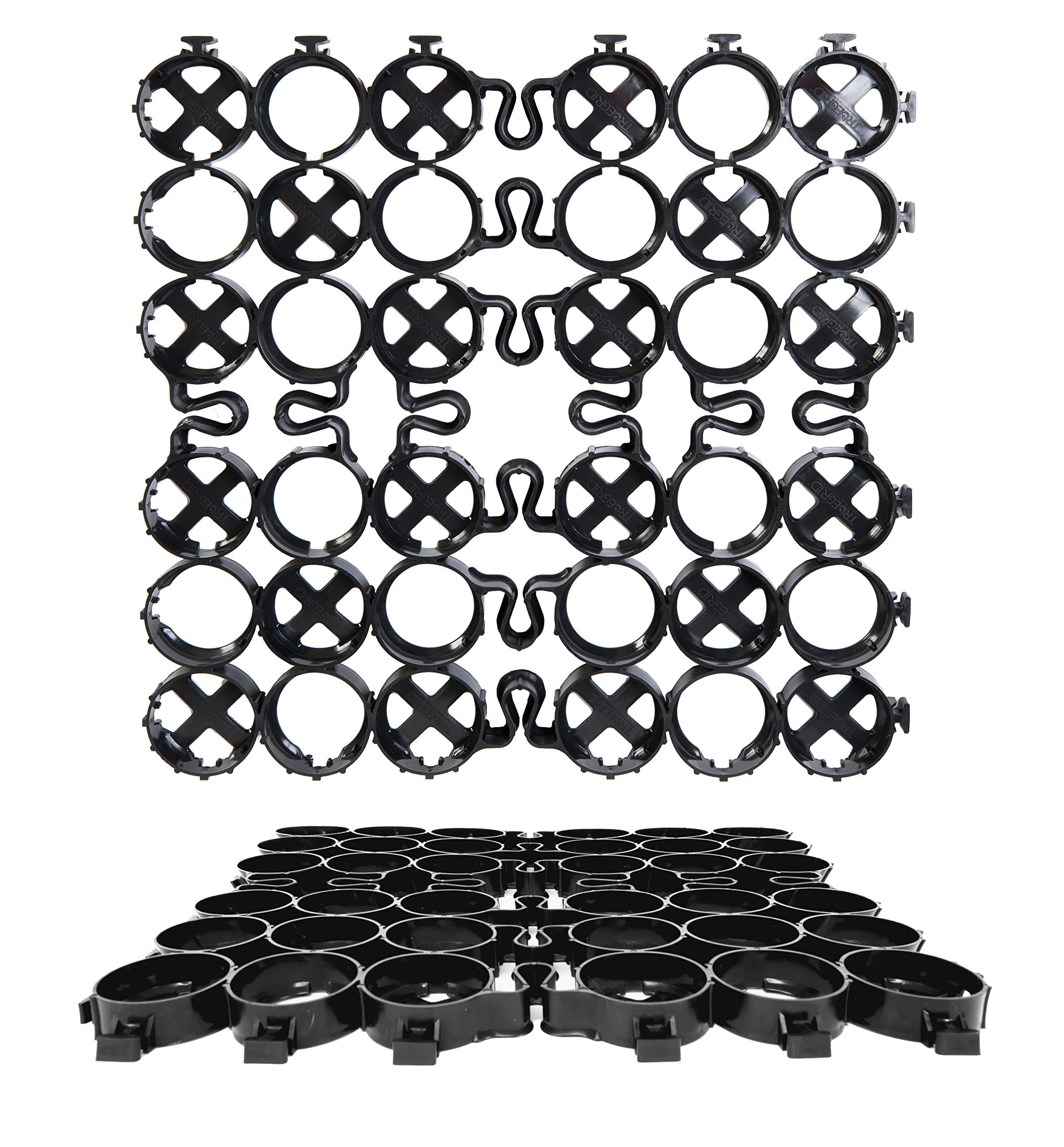 TRUEGRID | PRO LITE Permeable Pavers Designed as Driveway Pavers, Grass Shed Base, Patio RV Pad, Gravel, DIY Outdoor 120,000 lb Load Class Pack of 18 (72 Square Feet)