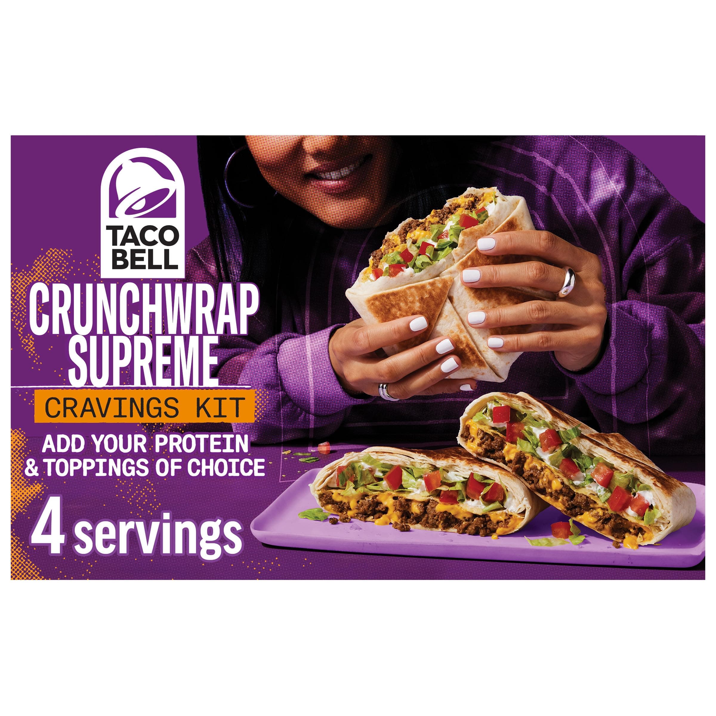 Crunchwrap Supreme Cravings Kit, 22.6 oz Box