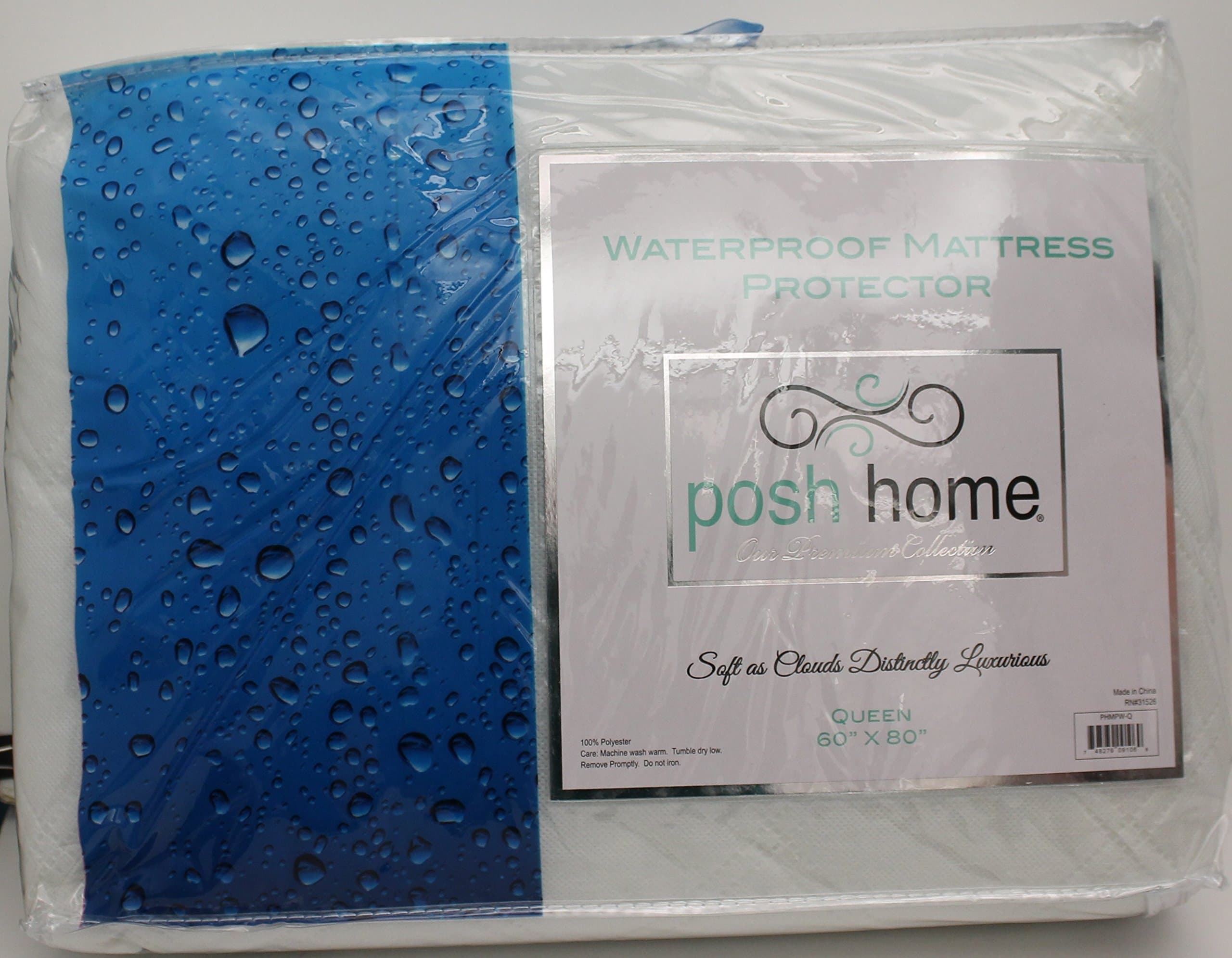 Posh Home (Queen Waterproof Mattress Protector