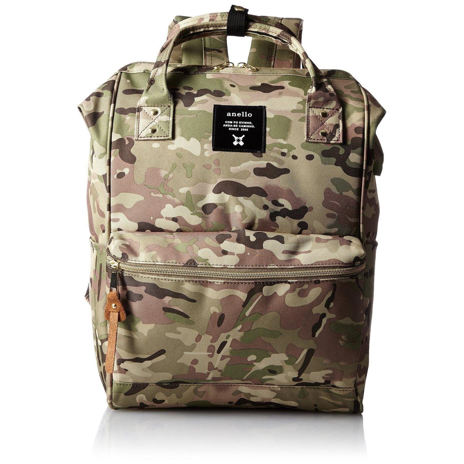 anello Japan Polyester Unisex Daypack Backpack School Book Bag