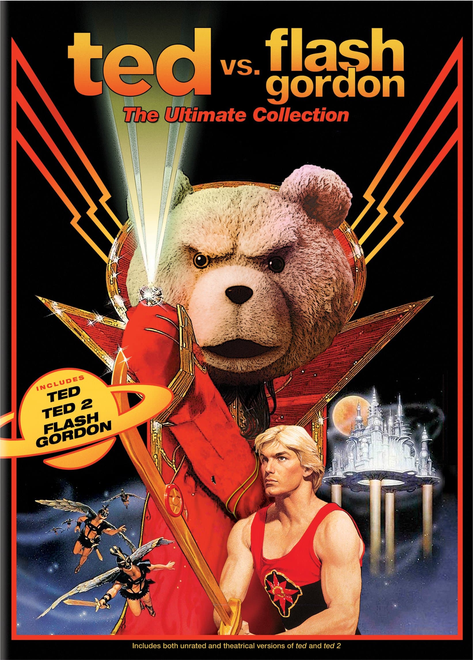 Ted vs. Flash Gordon: The Ultimate Collection (Ted / Ted 2 / Flash Gordon) [DVD]