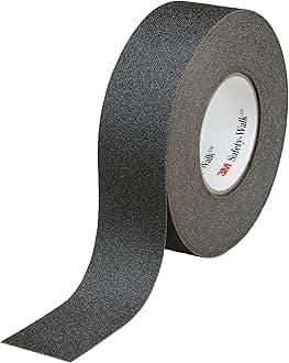 3M™ Safety-Walk™ Slip-Resistant General Purpose Tapes & Treads 610, Black, 0.75 in x 60 ft, Roll, 4/Case