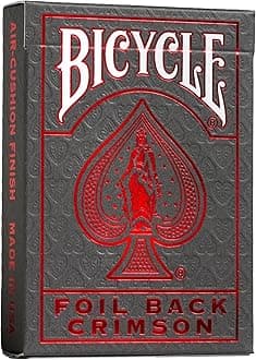 Bicycle Metalluxe Red Playing Cards