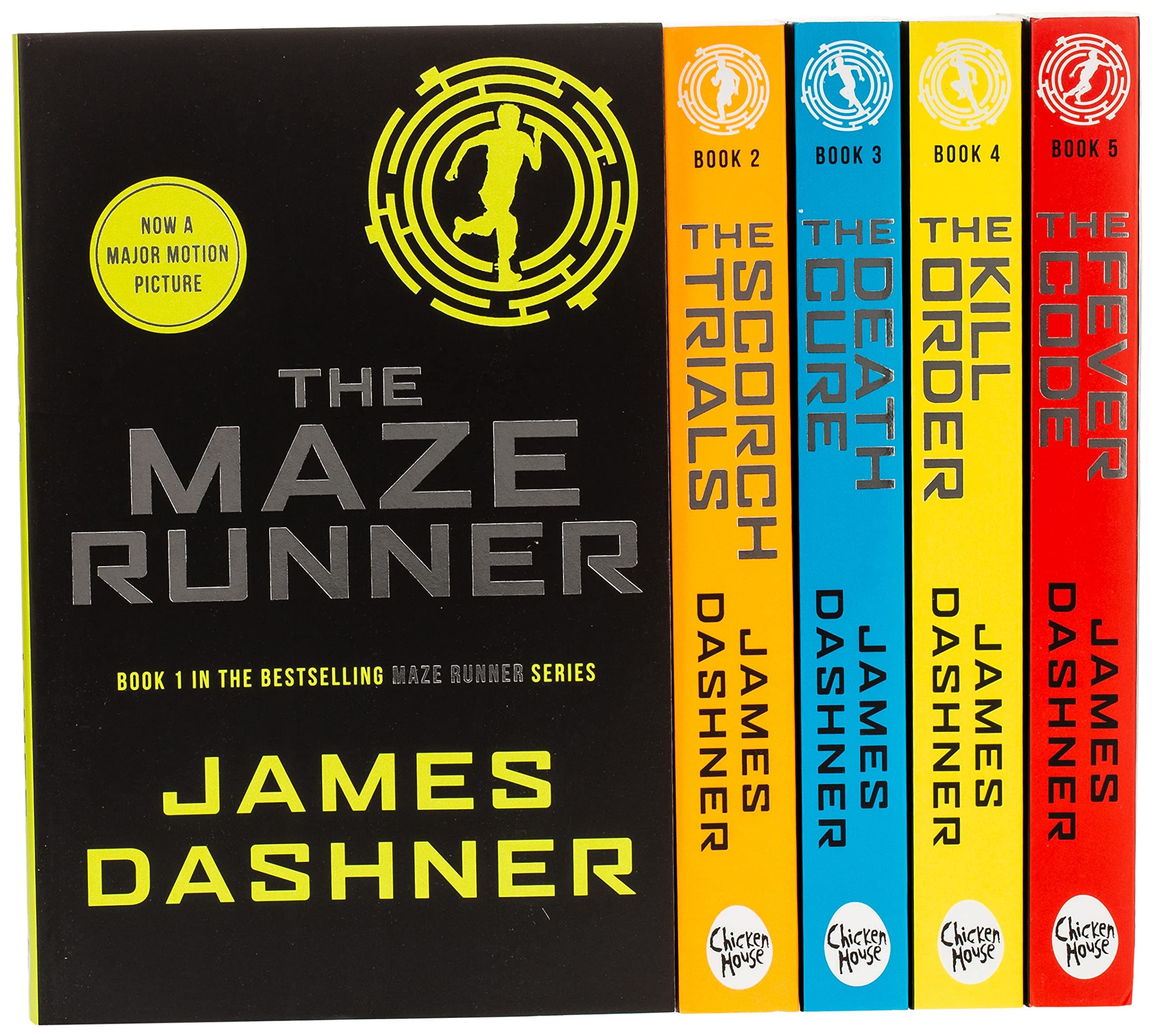 Maze Runner Series James Dashner 5 Books Collection Set Pack