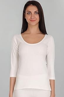 Selfcare Women's Thermal 3/4 Sleeve Top Soft & Warm Poly Cotton Winters Wear Vest