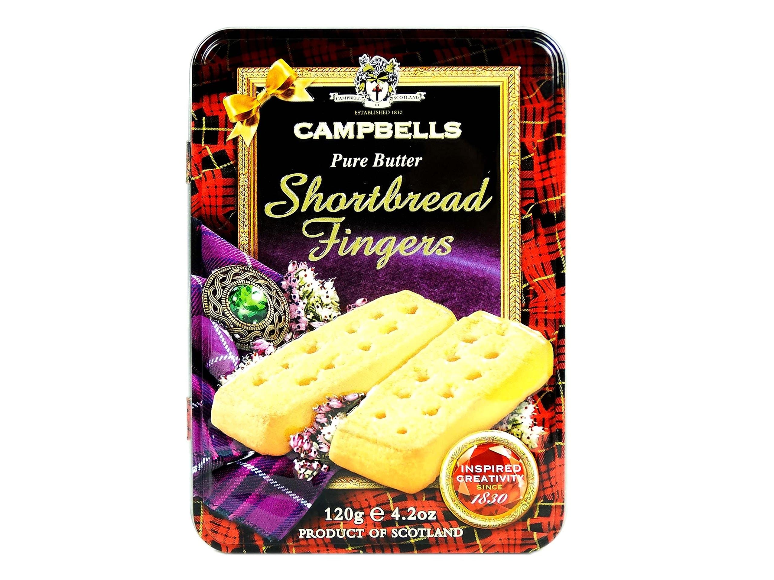 Campbell's Shortbread - 120g Fingers Tin