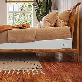 Avana Mattress Elevator 5-Inch - Gentle Incline Under Mattress Support - Riser for Snoring, Acid Reflux, and Sinus Relief, Queen
