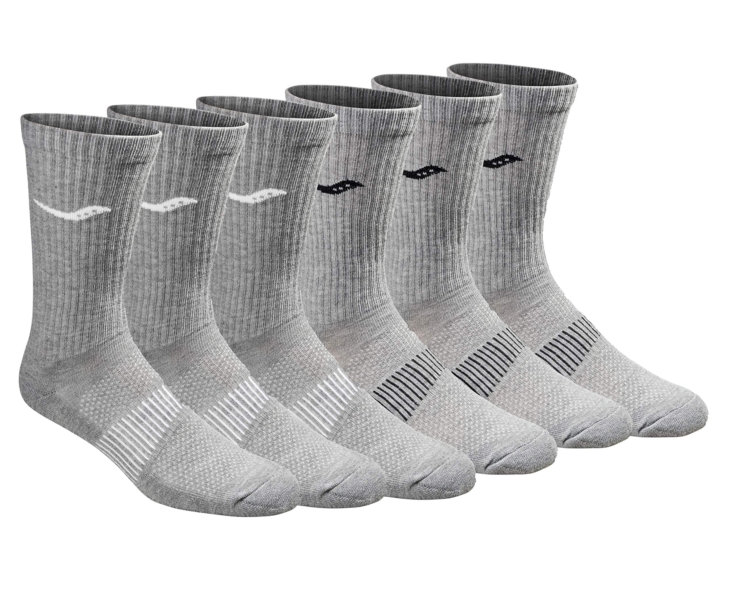 mens Multi-pack Mesh Ventilating Comfort Fit Performance Crew Socks
