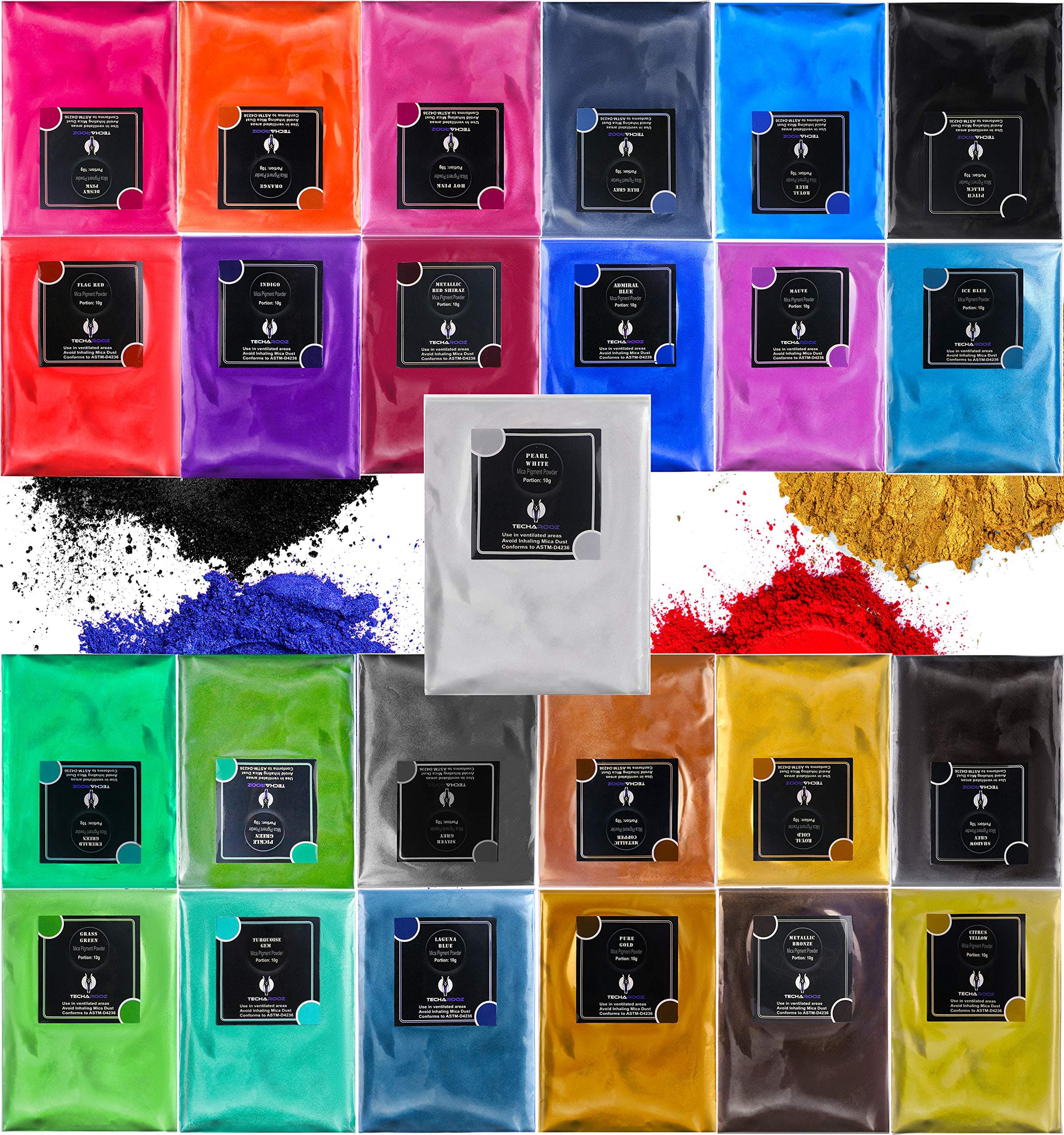 25 Colors 10g/.35Oz Each