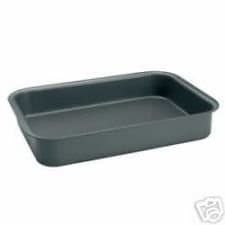 AGA Safe British Made Deep. Half Size Hard Anodised Oven Roasting Pan. TO Fit The AGA.