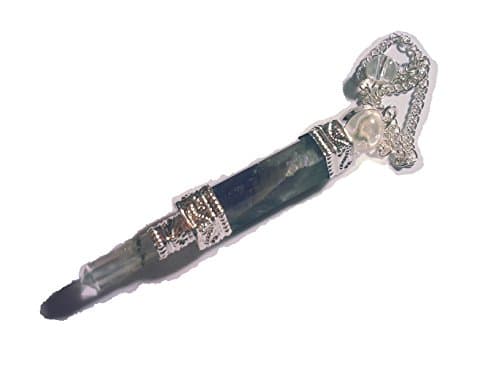 Three Link Leaved Bar Pendulum Amethyst Rock Crystal u.a. amethyst