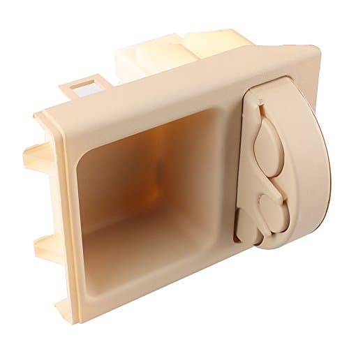 E46 Cup Holder Coin Holder / Front Center Console Drink Coin Holder Pocket/ ALL 3 Series (1999-2005) ,325i 320i 323Ci 323i (beige)