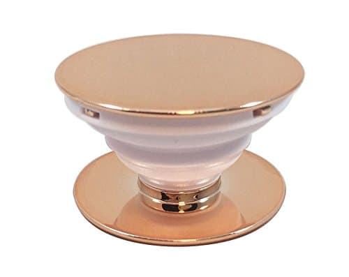 Pop Out Phone Grip and Stand,Dtryou Phone Socket Mobile Holder for your SmartphonesTablet (Rose Gold)