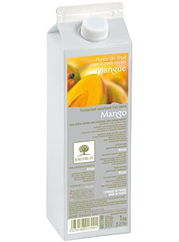 Ravifruit Ready to Use Mango Puree - Pack Size = 6x1kg