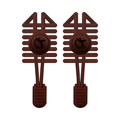 Phoenix Fit UK - No tie Elastic Lace System with lock - Easy to install in a range of colours. Great for runners, children, older generation & active lifestyles - 1 Pair