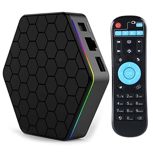 iBOYA Android Smart TV Box T95Z Plus Android 7.1 Amlogic S912 Octa Core 4K BT4.0 Set Top Box Air Mouse Dual WIFI TV Box (3GB RAM 32GB ROM)