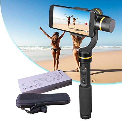 SANTREST G1 3-Axis Handheld Gimbal Stabilizer for Smartphone 3.5 inch to 6 inch in Dimension for IPhone 7 7 Plus 6 Plus /Sony /Samsung /Galaxy /Huawei Bluetooth Wireless Control Vertical Shooting Focus Face Tracking / Panorama Mode