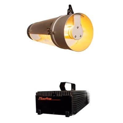 Flora Hydroponics Phantom Cool Tube 6" Grow Light System & PH Control Kit Bundle Pack - 1000W