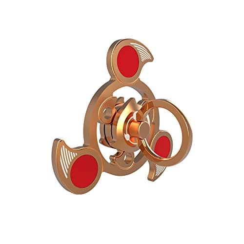 2017 Upgraded Design Hand Spinner in the Sky Tri-Spinner Fidget Toy 360 Sinning Floating Finger Fidgeting Best Stress Reducer for ADD, ADHD, Anxiety and Adult Children By MissDill