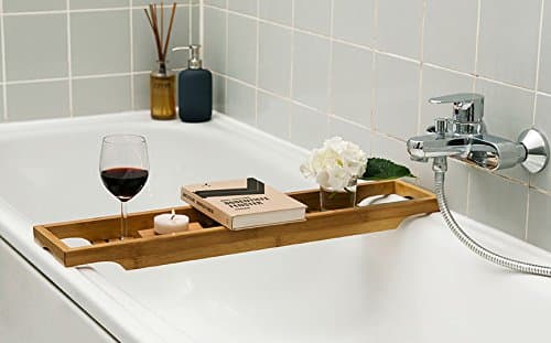 Beautiful Bamboo Bath Tray 70 cm x 16 cm