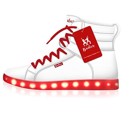 Led shoes (7.5 B(M) US, White)