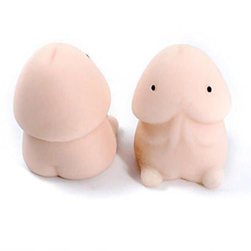 Eachon Soft Mochi Dingding Squishy Focus Squeeze Abreact Cute Healing Toy Fun Joke Gift
