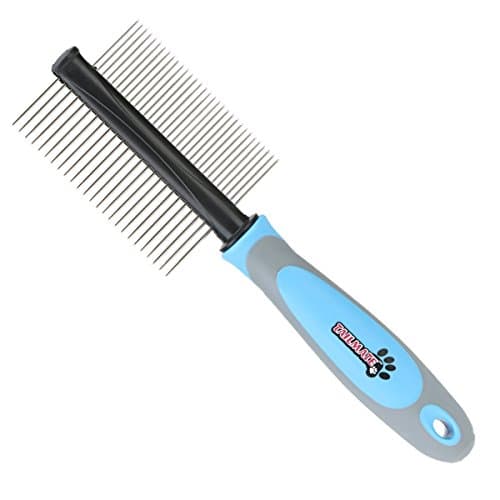 TAILMATE Double Sided Pin And Bristle Brush Comb for Long Haired Dogs&Cats