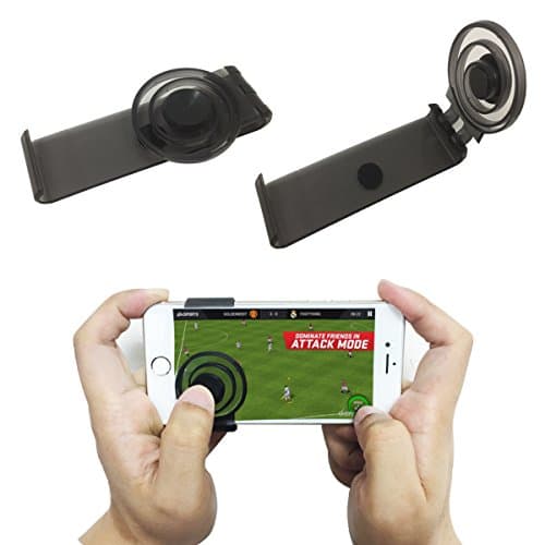 Joystick Game controller for 4.7 inch iPhone6 iPhone6s iPhone7 Joystick Touch Screen Joypad with Cleaning Wipe (Black)