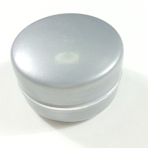 Perfectos Pack of 6 Luxury Makeup 5 Ml Plastic Empty Container Cosmetic Silver