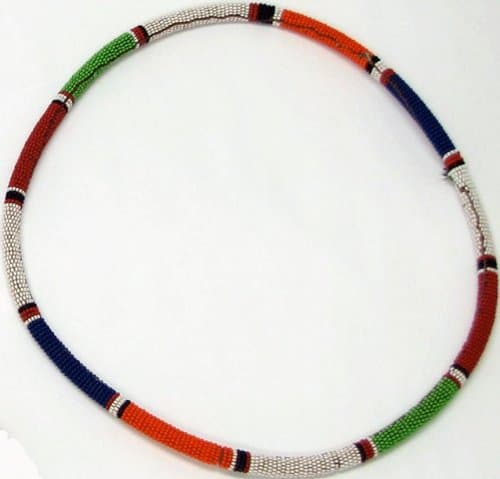 Maasai Multi-Color Rope Necklace
