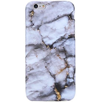 iPhone 8 / 7 / 7S Case Slim-Fit Ultra-Thin Anti-Scratch Shock Proof Dust Proof Anti-Finger Print TPU Case for iPhone 8 / iphone 7 /iPhone 7S (4.7 inch) - Whole White Marble