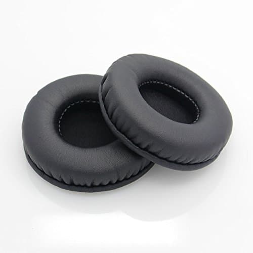 OHF Memory Foam Replacement Earpads Ear pad Ear Cushions Premium USB Headset 350 Sennheiser HD25 HD25SP PC150 PC151 PC155 ATH-SJ3 ATH-SJ5 ATH-FC 7 FC7 FC700 FC707 Earphone (Black 4)