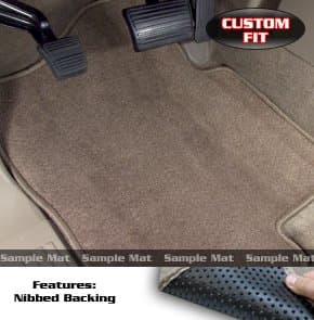 LEXUS ES 350 Floor Mat set Carpet Custom Fit Replacement 4 pc set (2 pc fronts & 2 pc rears) Action backing & binded edges Beige Fits 2013 & Above Avery's Floor Mat 4153-B