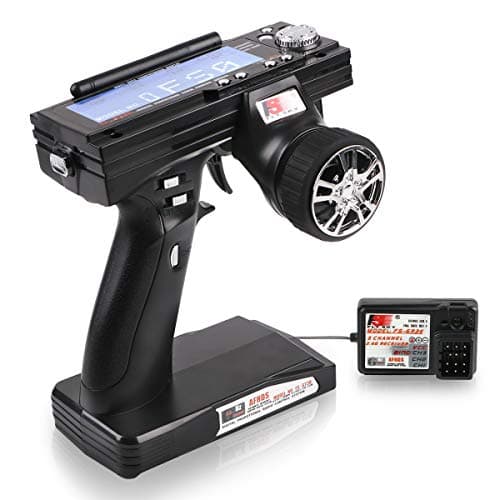 Flysky FS GT3B Remote Control 3CH 2.4GHz AFHDS RC Transmitter with Flysky GR3E RC Receiver for RC Car Boat by LITEBEE