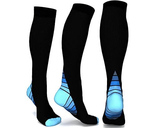 Compression Socks for Men & Women, Graduated Compression Socks for Athlete,Runners,Nurses,Maternity, Flight, Circulation Socks