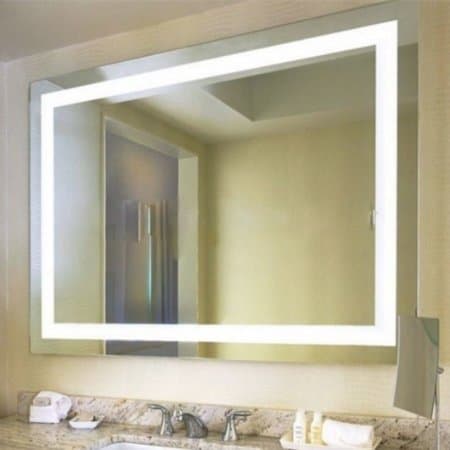 Lighted Image LED Bordered Illuminated Mirror - XL