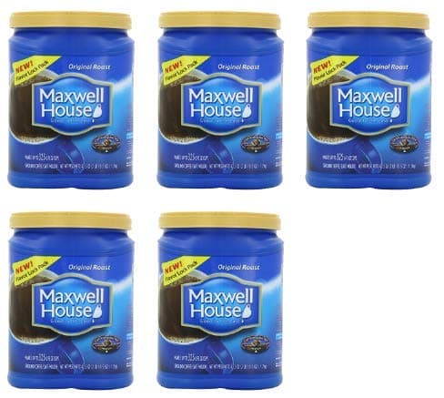 Maxwell House Original Roast Coffee-42.5 oz (Pack of 5)
