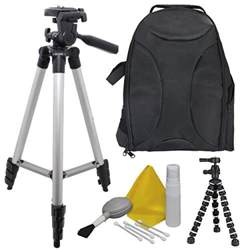 EXTREME FUN: Camera Accessory Kit for Nikon Coolpix 5400 Bundle Includes: Back Pack - 50" Elite Tripod - Camera Cleaning & Maintenance Equipment - 8" BendiPod, Shop Smart!