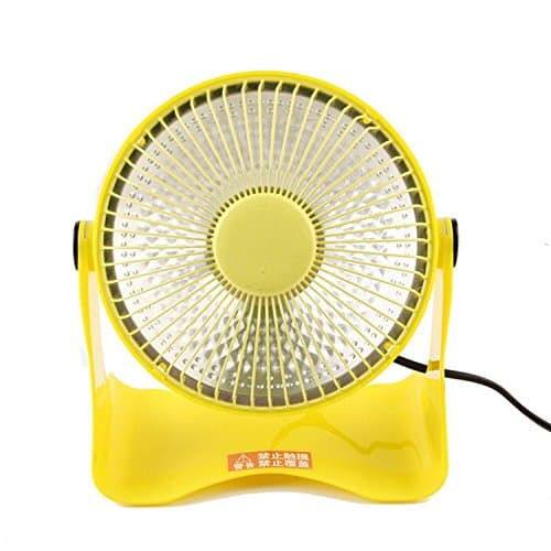 Space Mini Stereo Heaters Electric Abs Material, Ptc Fever Tablets 220v 500w Bathroom Accessories (Yellow)