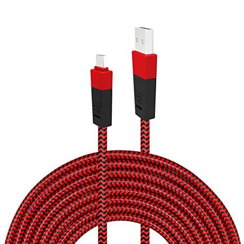 Type C USB Charger Cable, MIVINE 10Ft Nylon Braided USB C Fast Charging Data Cable for Galaxy Note 9 8 S9 S9+ S8 S8+, Oneplus 5 6, Nexus 6P 5X Pixel 2 XL, LG G7 G6 G5 V30, Nintendo Switch