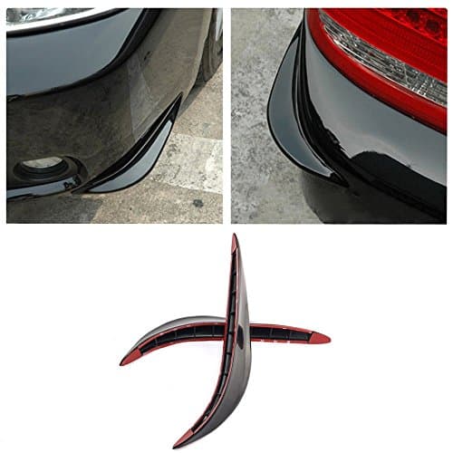 EVAJULLY 2PCS Car Bumper Guard Stick-on Corner Crash Bar Strip for Great Wall Hover M1 Hover M2 Hover M4 Pegasus Peri Safe Sing RUV