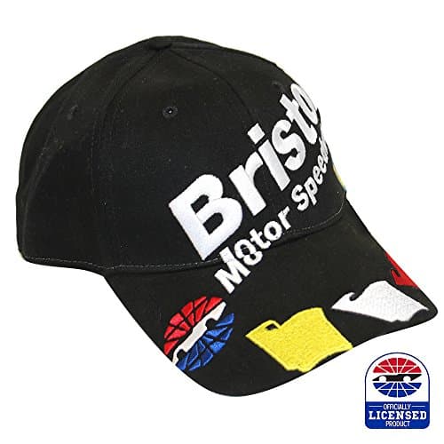 Bristol Motor Speedway Flag Hat Black