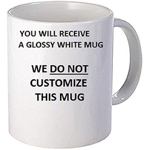 Extra Large Glossy White 16 oz Coffee Mug or Tea Cup Dishwasher/Microwave Safe with Clear Coat for Sublimation Customized Personalized Photo Transfers