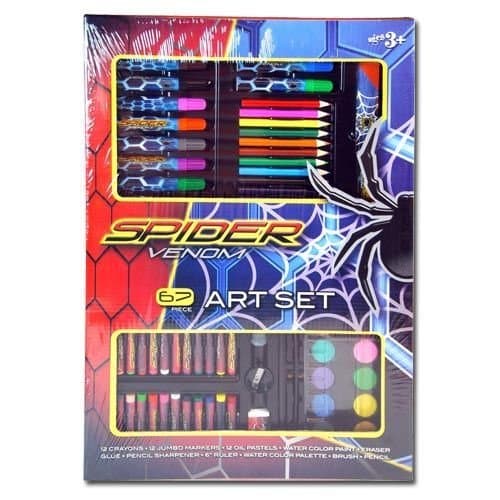 Spider Venom 67pc Art Set in Window Box by Colortech