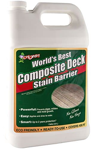 Chomp Composite Deck Algae and Mildew Barrier, 1 gallon