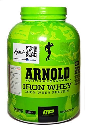 Arnold Schwarzenegger Iron Whey 5Lbs (Vanilla)