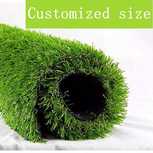 ALTRUISTIC Artificial Grass 10ft x 40ft (400 Square Feet) Realistic Fake Grass Deluxe Turf Synthetic Thick Lawn Pet Turf, 1 3/8” Height, Outdoor Décor, 10 Years Warranty, Customized