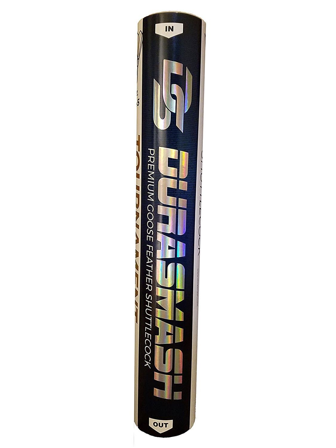 DURASMASH Excellent Grade Premium Goose Feather Badminton Shuttlecock Multi-Pack